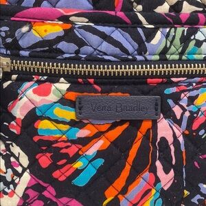 Vera Bradley Black and Pink Bag with Bold Design